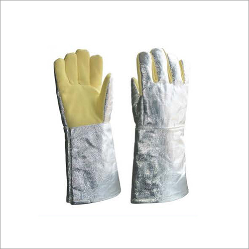 Aluminised Para Aramid Gloves