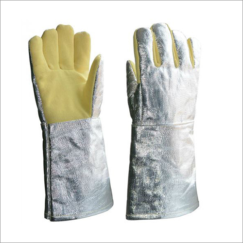 Aluminised Para - Aramid Gloves