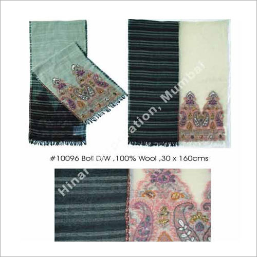 Female Embroidery Wool Scarves