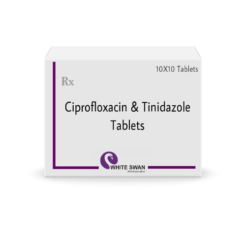 Ciprofloxacin and Tinidazole Tablets