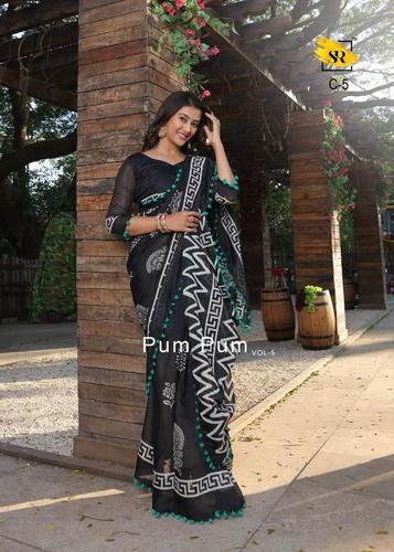 Georgette Printed Saree