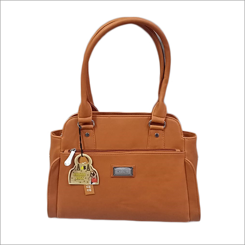 Brown Leather Ladies Bags