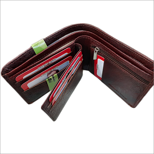 Mens Brown Leather Wallets