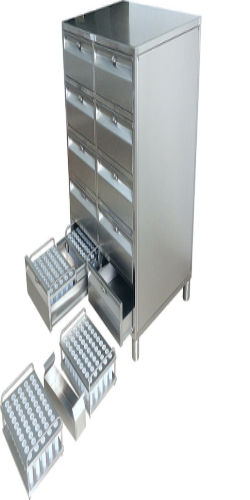 Punch Storage Cabinet And Trolley By MICROTECH ENGINEERING