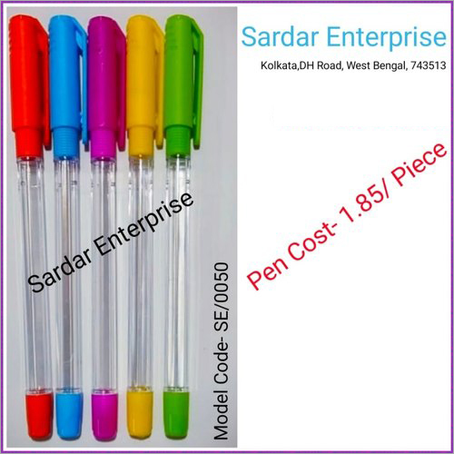 Rubber Grip Refil Pen With Branded Ink And Tip By SARDAR ENTERPRISE