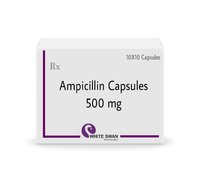 Ampicillin Capsules - 250 Mg & 500 Mg | General Medicine, Store In A Cool & Dry Place, As Directed By Physician
