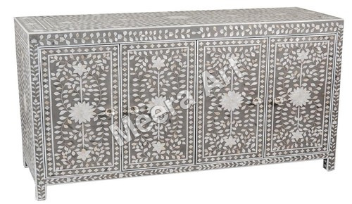 Bone Inlay 2 Drawer Chest