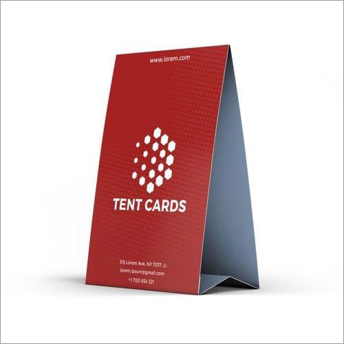 Tent Cards Printing Service