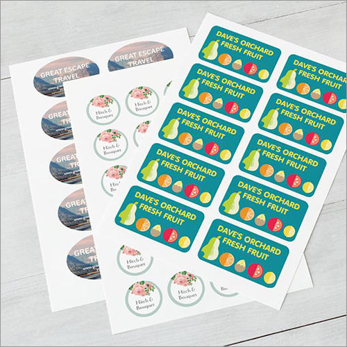 Multicolor Adhesive Stickers