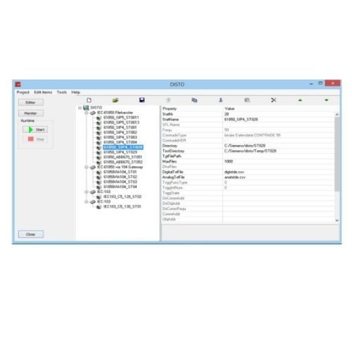 Siemens SICAM DISTO Software for detection and storage of fault records