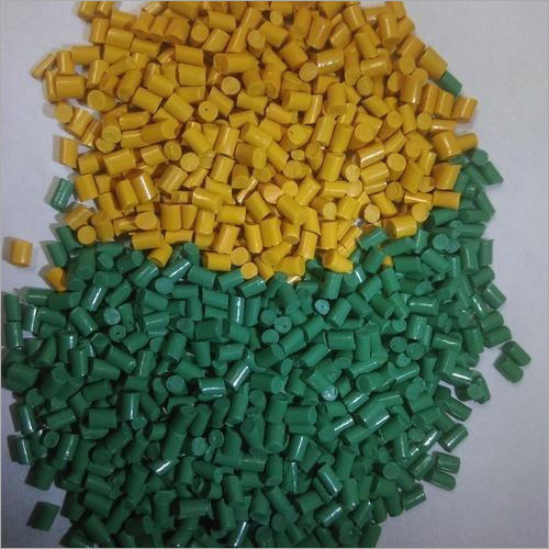 Yellow Colored Plastic Reprocessed Granule