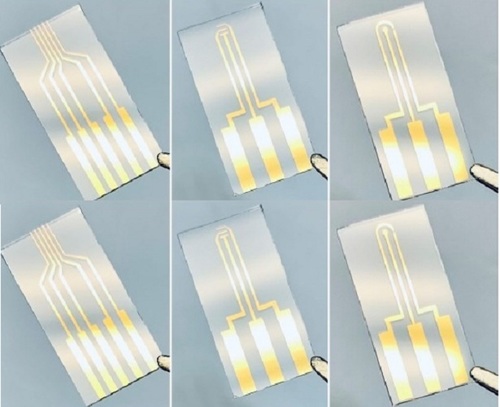 Patterned Electrodes