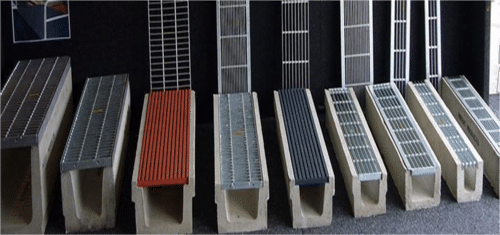 Metal Gratings - Durable Steel Composition, Versatile for Industrial and Commercial Use