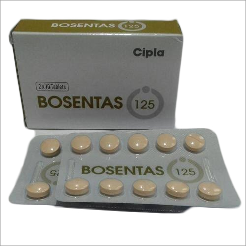 125 Mg Bosentas Tablets General Medicines