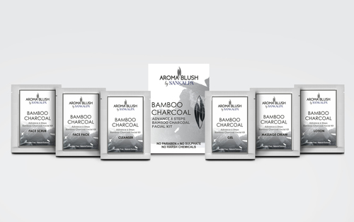 Bamboo Charcoal Facial Kit