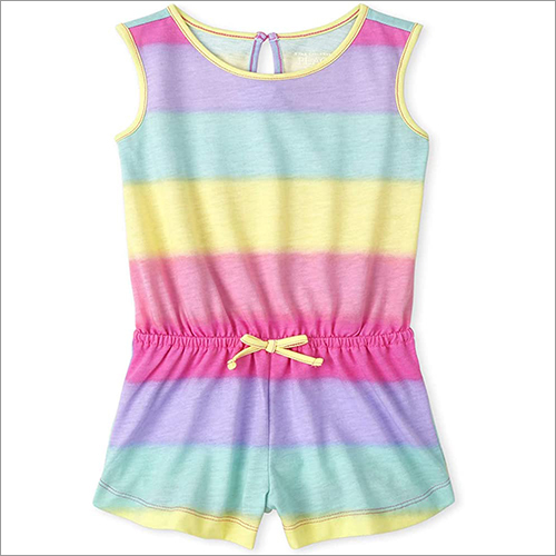 Kids Short Jumpsuit Age Group: Upto 6-7 Years