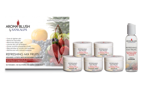 Refreshing Mix Fruit Facial Kit Age Group: 20 Years And Above