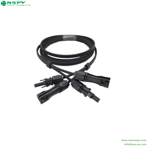 Twin Solar Extension Cable With Connector Solar Jumper