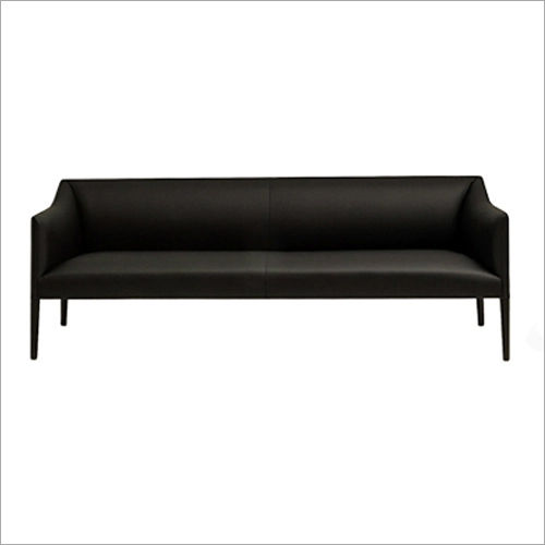 Bench Seat Leather Sofa Design: Plain