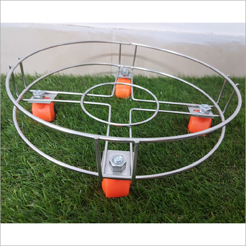 Cylinder Trolley With Plastic Wheel