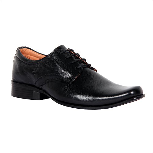 Mens Space Black Formal Lace Up Shoes