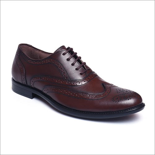 Mens Brown Brogue Shoes