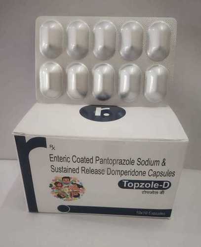 ENTERIC COATED PANTOPRAZOLE SODIUM AND SUSTAINED RELEASE DOMPERIDONE CAPSULES VETERINARY