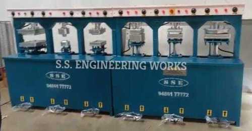 6DYE ARECA PLATE MAKING MACHINE WITH 2HP