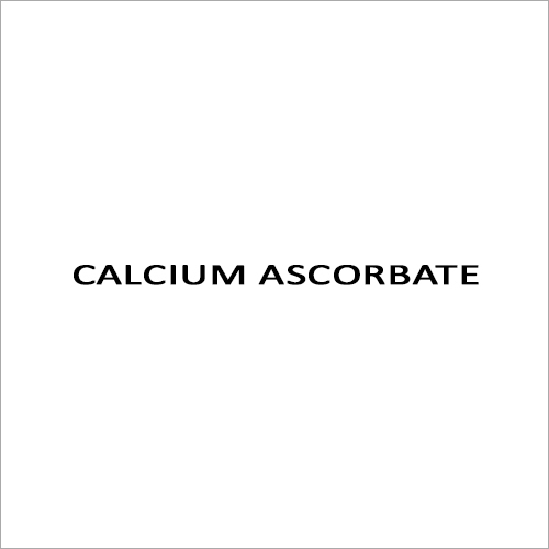 Calcium Ascorbate By SHARAYU CHEMICALS