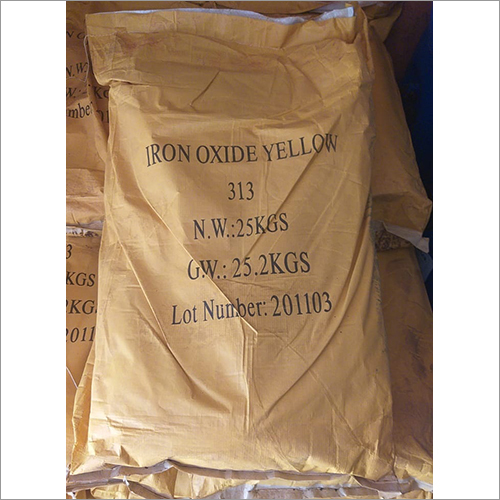 25 Kg Iron Oxide Yellow 313 Grade: Chemical