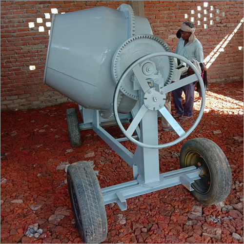 Concrete Pan Mixer - Steel Build , Eco-Friendly Design with 1 Year Warranty