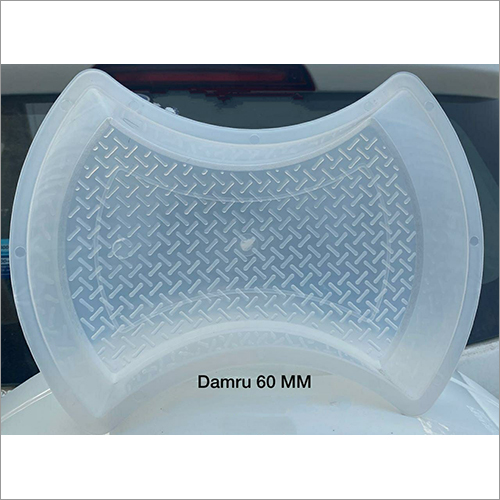 60MM Damru Paver Mould - PVC Material, Standard Size, Multi-Color Options | Lightweight Design, Elegant Patterns, Easy to Use