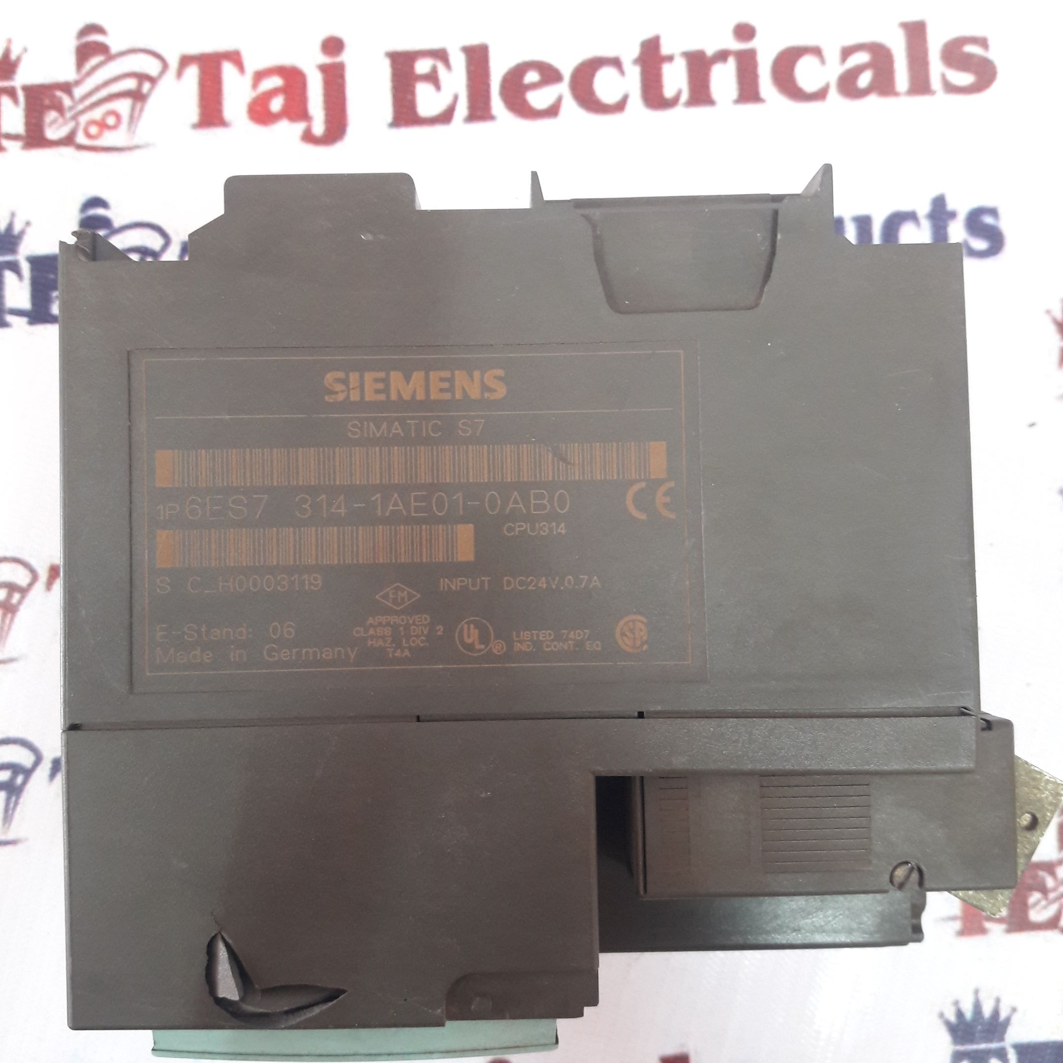 Siemens Simatic S7 6es7 314-1ae01-0ab0