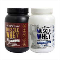 Muscle Whey Protein Chocolate Flavour Vanilla Flavour