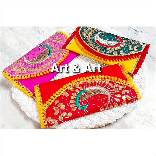 Ladies Embroidered Clutch Purse