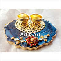 Decorative Kumkum Platter