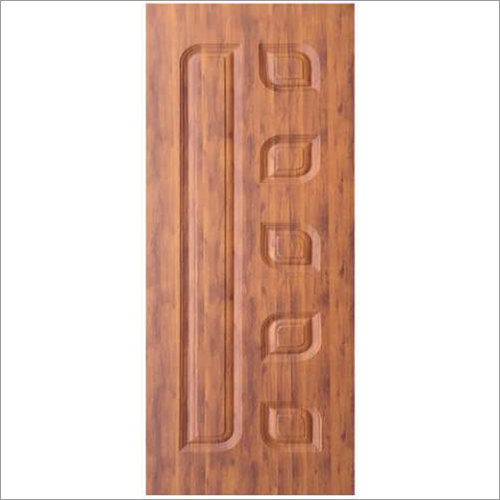 New Classic WPC Membrane Door - WPC Material, Various Sizes Available, Brown Color | Modern Design for Exterior & Interior Use
