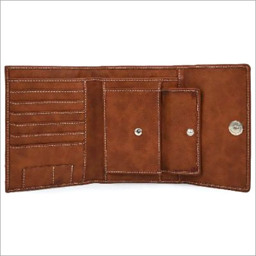 Brown Je-318 Leather Wallets