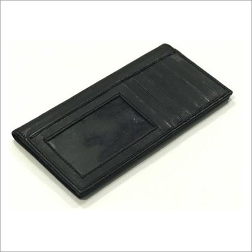 Black Je-329 Ladies Leather Wallets