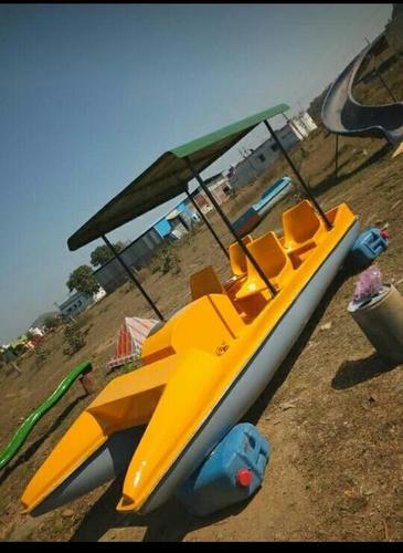 Paddle Boat - 3.25m x 1.62m x 0.61m Dimensions | Durable FRP and MS Material, Ideal for Outdoor Playgrounds