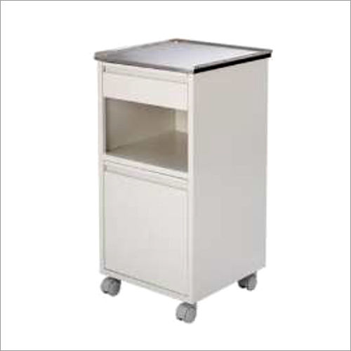 MS Bed Side Locker Cabinet