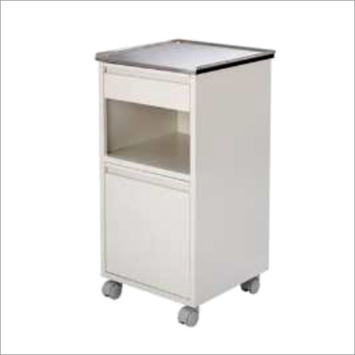 MS Bed Side Locker Cabinet
