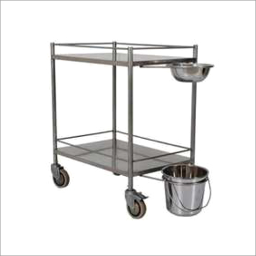 SS Dressing Trolley