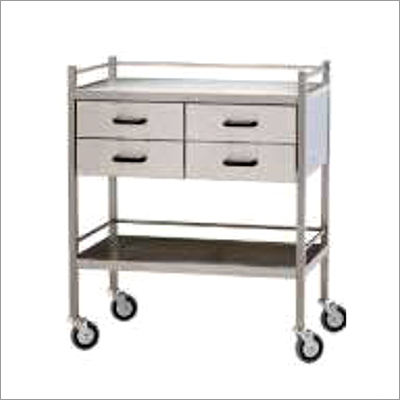 SS Medicine Trolley