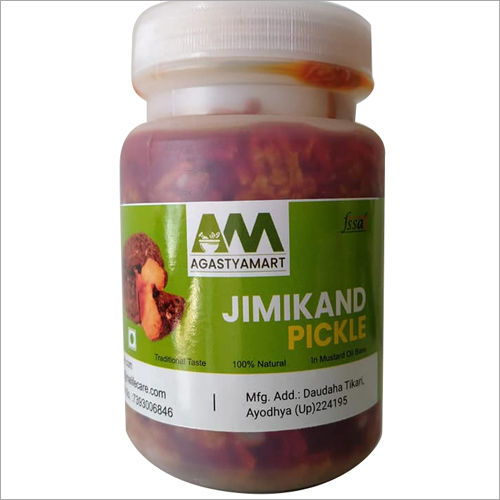 Jimikand And Pickle Grade: Health Food