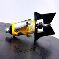 Upvc Pneumatic Outer Cleaning Hand Tool - Color: Blue