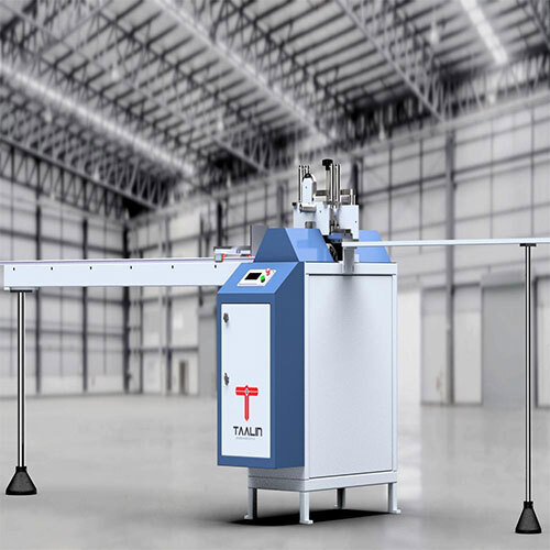 UNIVERSAL DIGITAL GLAZING BEAD SAW MACHINE for Upvc Profile