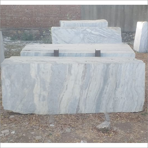 Natural White Marble Slab Size: Different  Available
