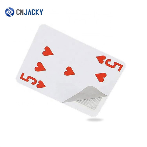 Waterproof Custom Printing RFID Plastic Poker Card with Chips for Card Game