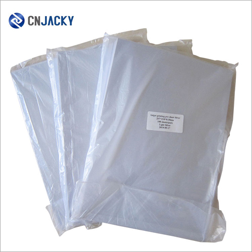 Custom Dimensional Inkjet Printable PVC Plastic Sheet